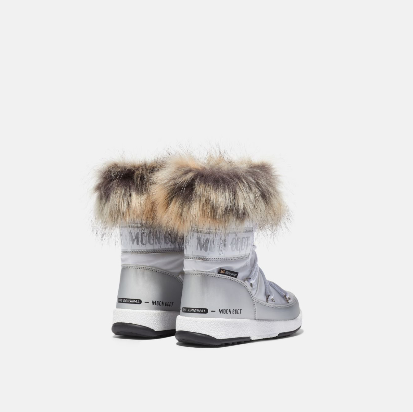 Moon Boot® Protecht Junior Low Vinterstøvler Barn Hvite NO-304629